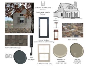 2316 Woodberry Avenue Shreveport LA Front Elevation Exterior Finish design selections paint colors