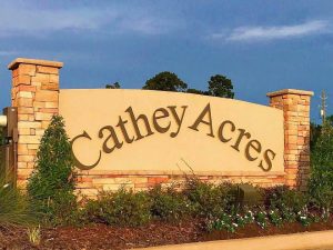 Cathey Acres Subdivision Stonewall Home Builder